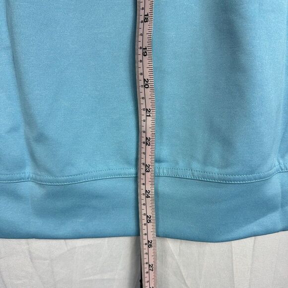 NWT Johnnie-O Denny Performance 1/4 Quarter Zip Golf Vest Blue Mens Medium $138 - Picture 11 of 11